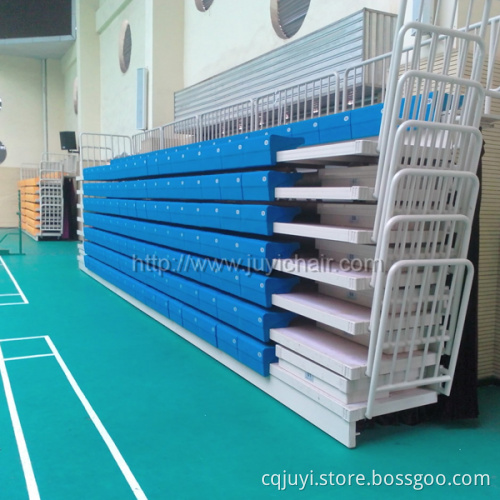 JY-750 indoor plastic bleacher stadium tribune stadium bench seat retractable seat retractable seating retractable tribune